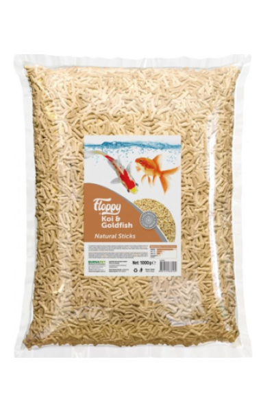 FLP035-FLOPPY GOLDFISH NATURAL STICKS 1KG